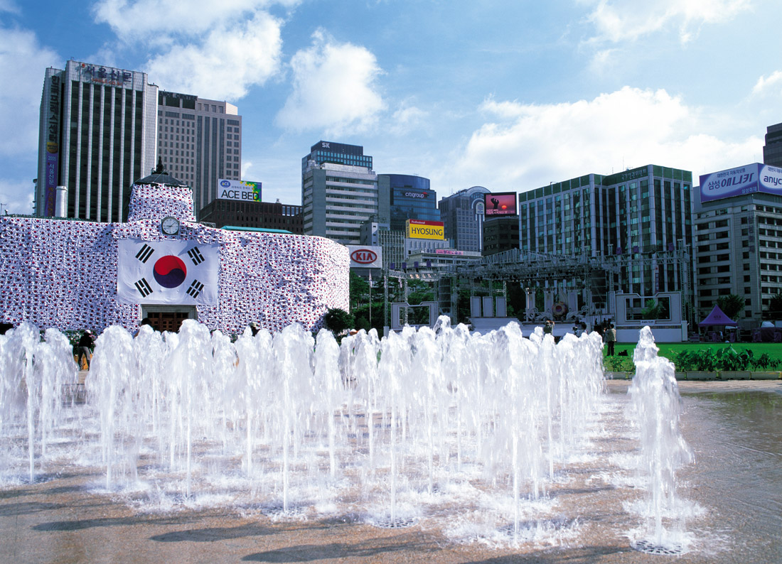 首尔广场喷泉