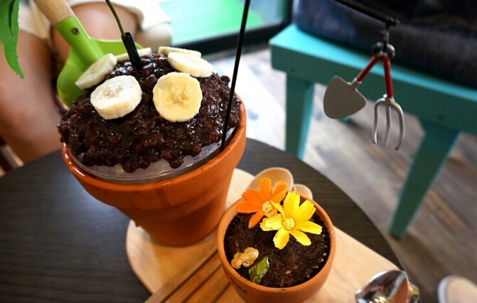 BananaTree花盆蛋糕