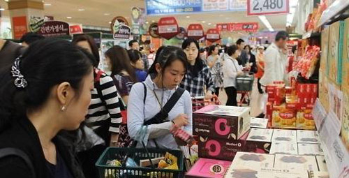 今年国庆假期赴韩中国游客独爱零食和紫菜