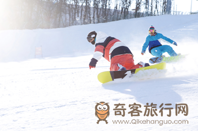 冬季  韩国 芝士   滑雪场