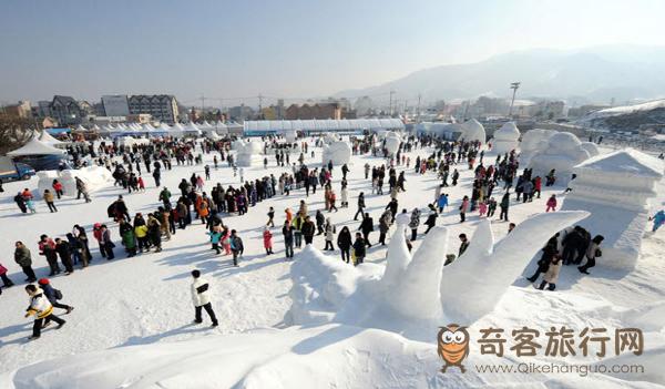 平昌大关岭雪花庆典