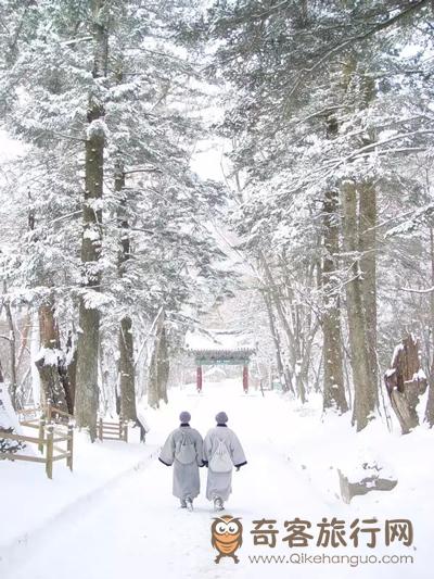 狭川郡-海印寺雪景